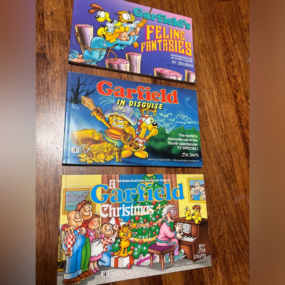 Vintage Garfield Comic Books 1978 Set 3